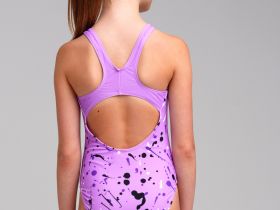 Купальник трикотажный для бассейна для девочек