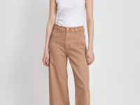 Джинсы wide leg fit женские