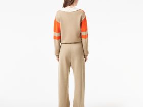 Женские шерстяные брюки Lacoste свободного кроя