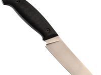 Шкуросъёмный нож Град Горький Охотник, сталь VG-10, рукоять черная микарта