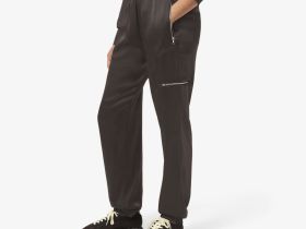 Женские брюки Lacoste оверсайз