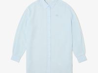 Женская лёгкая рубашка Lacoste из льна