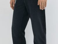 Джинсы Straight, Серый