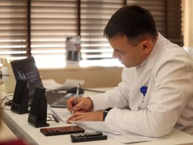 В офтальмологической больнице Якутии написали «Диктант Победы»