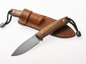 Нож Lionsteel M1 ST для охоты, сталь M390, рукоять дерево Santos