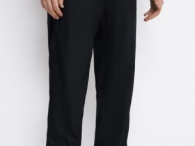 Брюки из тонкого поплина, Черный