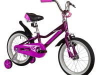 Детский велосипед Novatrack Novara 16, год 2022, цвет Оранжевый