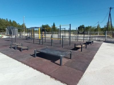 В Горном районе в рамках народной программы «Единой России» построена спортплощадка