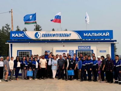 В Нюрбинском районе Якутии ввели новую автозаправочную станцию