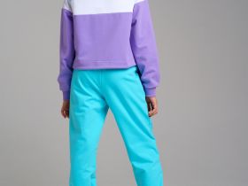 Брюки трикотажные для девочек