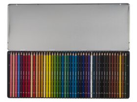 Набор карандашей цветных Bruynzeel "Попугай" 45 цв в металлической коробке