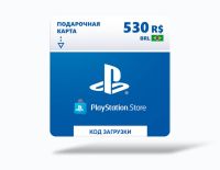 Карта оплаты Playstation Store 530 BRL Brazil [Цифровая версия]