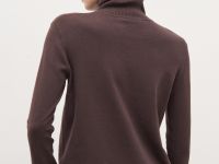 Базовая женская водолазка с высокой горловиной