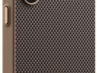 Чехол Pitaka PIN Button для Galaxy S25 Ultra кевлар коричневый