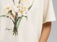 Свободная футболка из хлопкового джерси