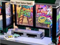 F9066 Конструктор Граффити на автобусной остановке