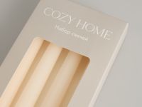 Набор свечей Лаконичный/Laconico, слоновая кость