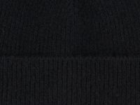 Шапка с отворотом, Черный