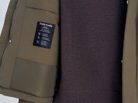 Куртка прямого силуэта с воротником-стойкой