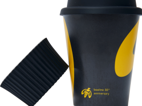 Термостакан «Пчёлы» жёлтый