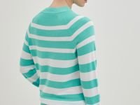 Джемпер в полоску свободного силуэта