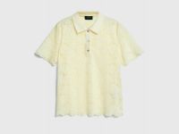 Поло из кружева, Желтый