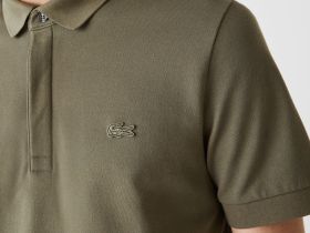 Мужское поло Lacoste PARIS стандартного кроя