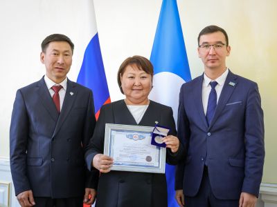 Награды вручили работникам Ленского бассейнового водного управления