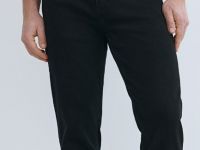 Базовые узкие джинсы, Черный