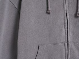 Толстовка на молнии для девочек, Серый