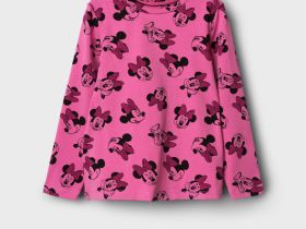 Джемпер трикотажный для девочек (футболка с длинными рукавами)