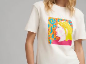 Футболка свободного кроя из хлопкового джерси