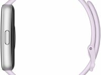 Умные часы HUAWEI Band 11 серебристые, с фиолетовым ремешком