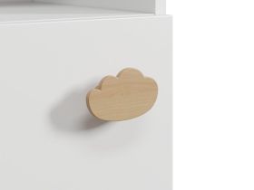 Стеллаж детский Тесси 37x145 Белый