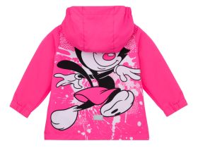 Куртка детская текстильная с полиуретановым покрытием для девочек (ветровка)
