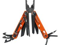 Мультитул Stinger 107 х 19 мм, 19 функций, сталь 440A/420A, оранжевый корпус, нейлоновый чехол