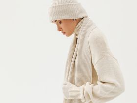 Перчатки Mont blanc, белые