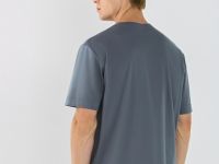 Футболка из мерсеризованного хлопка, Серый