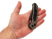 Складной нож SRM 9203-AK2, сталь 140Cr, рукоять алюминий/G10