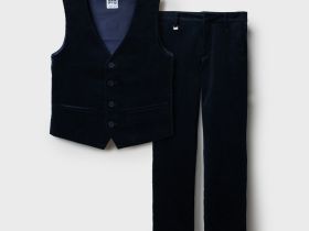 Комплект текстильный для мальчиков: брюки, жилет