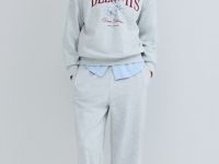 Джоггеры из мягкого трикотажа, Серый