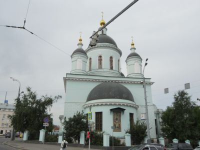 Церковь Сергия в Рогожской. Колокольня