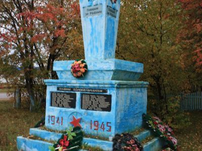 Памятник воинам-землякам, погибшим на фронтах Великой Отечественной войны