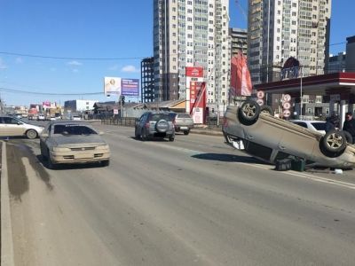 В Якутске 78-летний водитель попал в ДТП