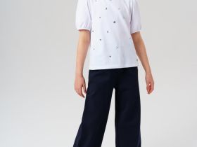 Джемпер трикотажный для девочек (футболка)