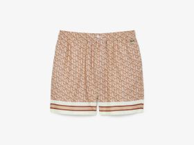 Мужские шорты Lacoste из органического хлопка