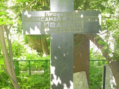 Могила Иванова Алексея Федоровича (1867-1935)