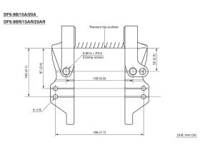 4х-тактный лодочный мотор SUZUKI DF9.9BRS