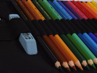 Набор графических материалов с карандашами Koh-I-Noor "Mondeluz" 37 предметов, пенал-рулон