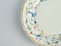 Тарелка Зайчата в кружевах/ Merletto e Coniglietti